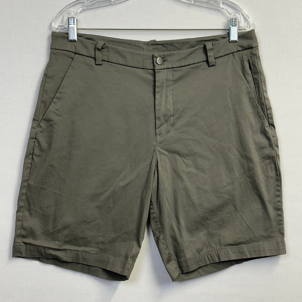 Lululemon Commission Shorts Army Green Men's Size 33